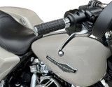 Arlen Ness SpeedLiner Chrome Fly-by-Wire Handlebar Grips (500-063)
