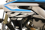 Works Connection Black Aluminum Radiator Braces (18-B268)