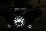 Custom Dynamics Batwing Fairing Vent Trim LED White Light Kit (CD-VENT-TF-KIT)