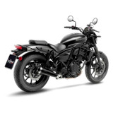 Leo Vince Classic Racer Black Edition Slip-On Exhaust Muffler (15010BU)