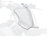 Polisport White Plastic Front Number Plate (8662900002)