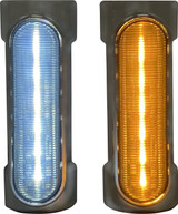 Custom Dynamics Chrome Dynamic Amber/White Engine Guard LEDs (CD-CB-AW-HD-C)