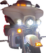 Custom Dynamics Genesis4 Dynamic LED Batwing Windshield Trim (CD-WT2-SEQ-05-C)