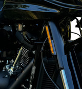 Custom Dynamics Amber LED Fork Reflectors (CD-FORK-LRST-AB)