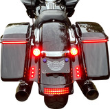 Custom Dynamics Black LED Boltz Lights w/Red Lens (CD-BOLT-R2-B)