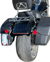 Custom Dynamics Red LED Integrated Taillight with Turn Signals (CD-FATBOY-R)