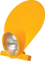 Polisport Preston Petty Dark Yellow LED Headlight Number Plate (8667900001)