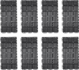 Caliber ProTech Smooth Gray Flooring 24 Piece (13612-3)