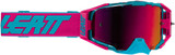 Leatt Velocity 6.5 Cryztal MX Offroad Goggles w/Iriz Lens