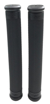 RSI 8" Black Rubber Snowmobile Grips (G-8)