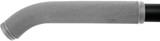 RSI 7" Gray Rubber Snowmobile Grips (G-7 GRAY)