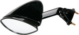 Emgo Left Side View Black Cat Eye Mirror (20-43062)