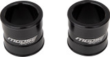 Moose Black Aluminum Front Wheel Spacer Set (0222-0589)