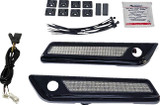 Custom Dynamics Black Saddlebag Smoke Lens LED Latch Light Kit (CD-SBL-BCM-SB)