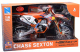 NewRay 1:6 Scale Red Bull KTM Chase Sexton #4 450SX-F Motorcycle