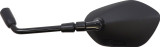 Emgo Left Side View Black Pentagon Mirror (20-55312)