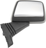 Emgo Left Side View Black Rectangle Mirror (20-87052)