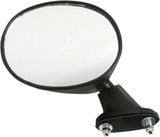 Emgo Left Side View Black Round Mirror (20-78262)