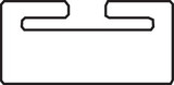 Garland UHMW Slide/Hyfax | | Profile 13 | 41.50" | Black (13-4142-0-01-01)
