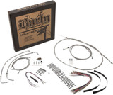 Burly Complete Stainless Cables for 13" Ape Hanger Handlebars (B30-1232)
