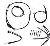 Burly Complete Black Vinyl Cables for 12" Jail Bars (T-Bars) (B30-1144)