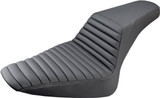 Saddlemen Step-Up Tuck & Roll Black Motorcycle Seat (818-29-171)