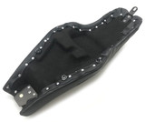 Saddlemen Step-Up Black Seat w/Smooth Front & Lattice Stitch Rear (807-03-173)