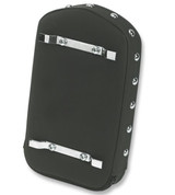 Saddlemen Gravestone Special Tall Chrome Studded Black Sissy Bar Pad (0411Y)