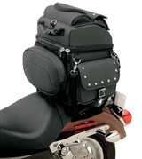 Saddlemen BR1800EX/S Combination Backrest/Sissy Bar Bag w/Studs (3515-0119)