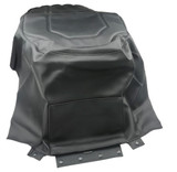 Saddlemen Black Snowmobile Seat Cover for '89-90 Cougar 500/Jag AFS440 (AW137)