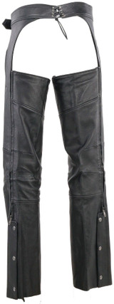 Kuryakyn Longhaul Mens Leather Motorcycle Chaps