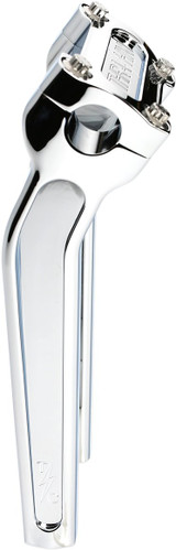 Thrashin Supply 9.5" Pull Back Chrome Handlebar Riser (TSC-9525-3)