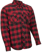 Noru Check Mens Motorcycle Riding Shirt