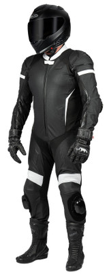 Noru Twenty-Eight Mens Leather Motorcycle 1-Piece Suit