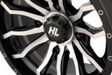 High Lifter HL21 Gloss Black w/Machined Wheel 22x7 (22HL21-1137)