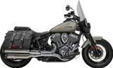 Bassani 4" Chrome Slip-On Mufflers (8CH17)