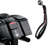 Cycle Visions Chrome/Red Lucifer Light (CV-4540)