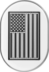 Figurati Contrast American Flag Right Polished Antenna Cover (FD26-AC-SS-RT)
