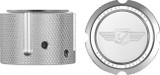 Figurati Logo Front Polished Axle Nut Cover (FD01-FAC-SS)