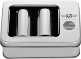 Figurati Contrast American Flag Medium Polished Docking Cover (FD26-DC-2545-SS)