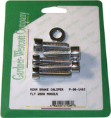 Gardner-Westcott Chrome Socket-Head Rear Brake Caliper Mounting Kit (P-96-148I)