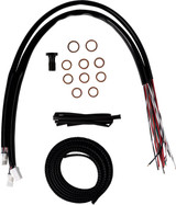 LA Choppers Midnight Complete Cable Kit for 18"-20" Bars (LA-8059KT2-19M)