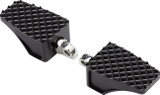 LA Choppers Black County Line Billet Male Mount Footpegs (LA-P100-00B)
