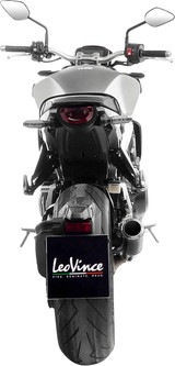 Leo Vince LV Corsa Stainless Steel Black Edition Slip-On Muffler (15410BU)