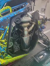 Bikeman Exhaust Muffler | Stainless Steel | Polaris Patriot Boost (02-332-SS)