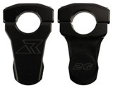 Rox Speed FX 1.75" Pivoting Bar Risers for 26mm Handlebars | Black (3R-P2PPL390)