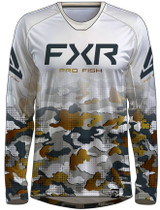 FXR Derby Drift Camo Air UPF Mens Long Sleeve T-Shirt