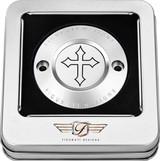 Figurati Maltese Cross Polished 2 Hole Timing Cover (FD41-TC-2H-SS)