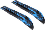 Slydog Command Plastic Snowmobile Skis | Black/Octane Blue (CMDSWRBLKOCT)