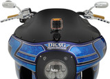 Klock Werks Flare 9" Black Windshield (KWW-02-0501)